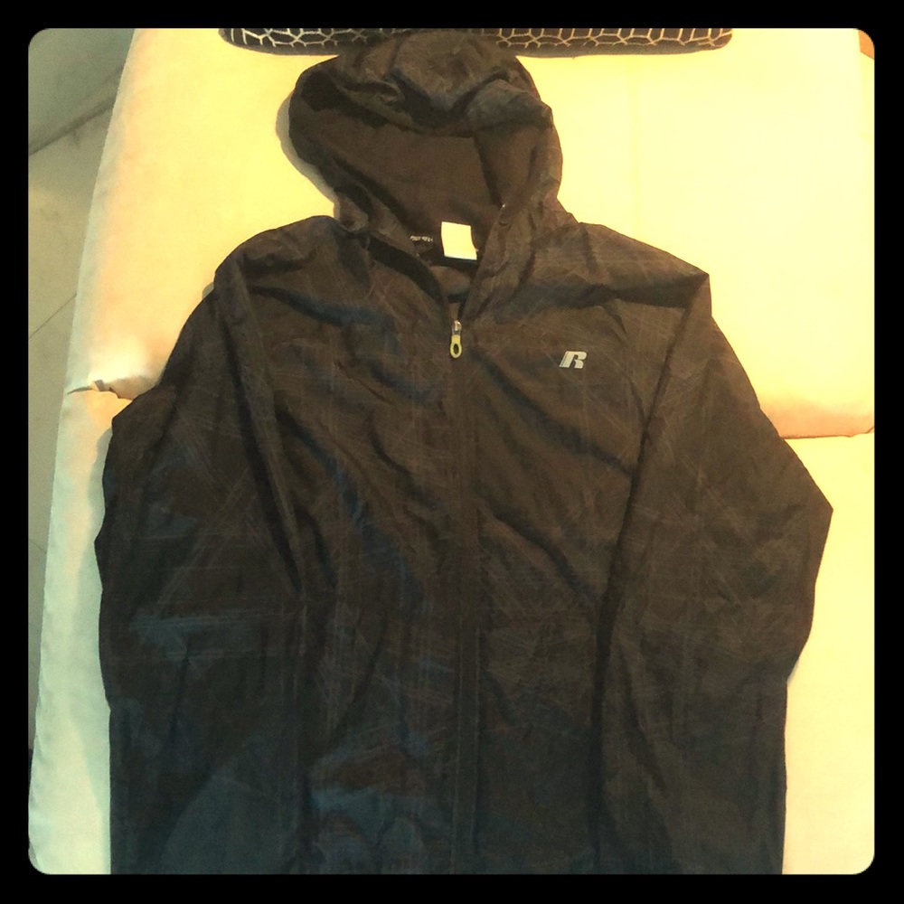 Black Russell Wind Breaker
